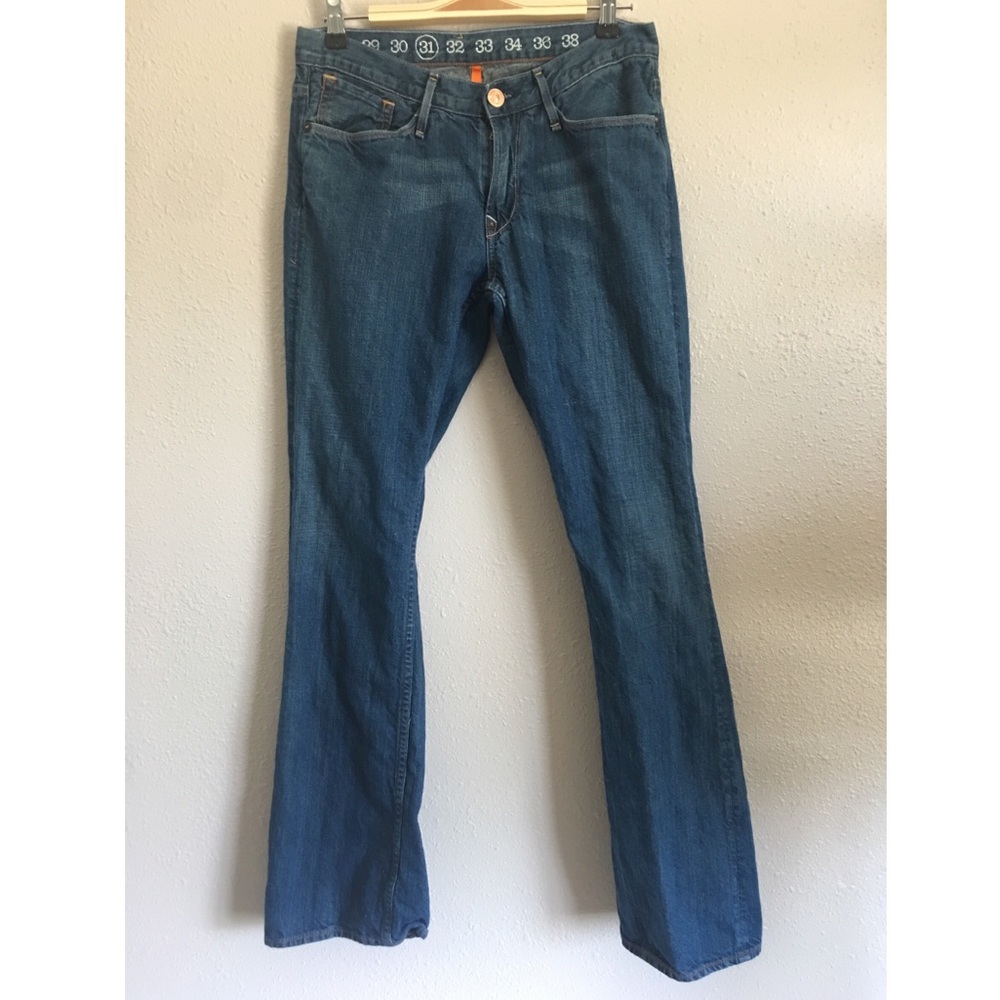 Earnest Sewn medium wash bootcut jeans size 31x31